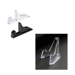 Staffelei Aufsteller schwarz transparent