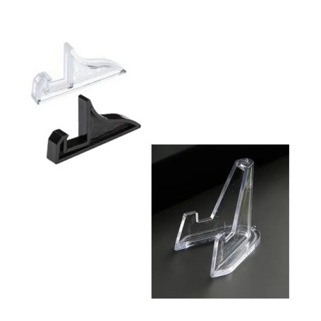 Staffelei Aufsteller schwarz transparent